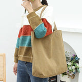 Casual Retro Canvas Bag One-Shoulder Women's Handbag