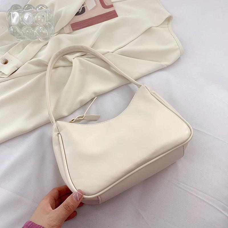 Women's Small PU Leather Shoulder Bag