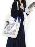 Clear Ita Bag Large Capacity Japanese Transparent Handbag for Women