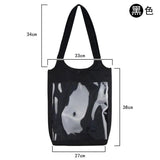 Clear Ita Bag Large Capacity Japanese Transparent Handbag for Women