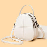 Women's Leather Crossbody Bag Casual Shoulder Messenger Bag