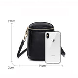 Mini Bucket Purses And Handbags Women'S Leather Casual Lady Shoulder Messenger B