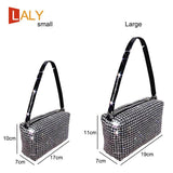 Alexander Shoulder Handbag Diamond PU Leather Messenger Bag