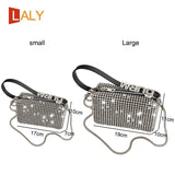 Alexander Shoulder Handbag Diamond PU Leather Messenger Bag