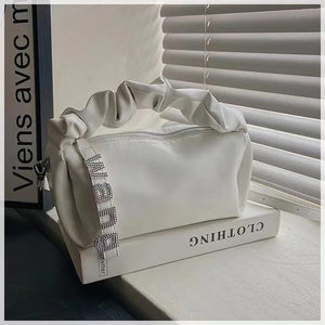 Alexander Shoulder Handbag Diamond PU Leather Messenger Bag