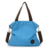 Corduroy Tote Bag Zipper Shopper Large Winter Handbag