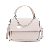 Square Tote Bags Handbags and Purses High PU Leather Shoulder Messenger Bag