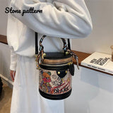 Women's High PU Tote Bag Handbag Crossbody Satchel