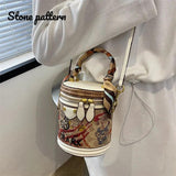Women's High PU Tote Bag Handbag Crossbody Satchel