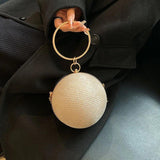 Women Evening Clutch with Rhinestone for Wedding Party Handbag