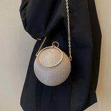 Women Evening Clutch with Rhinestone for Wedding Party Handbag