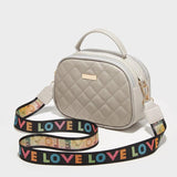 Women Shoulder Bag Diamond Lattice Crossbody Handbag