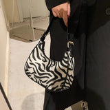 Half-Moon Leather Crossbody Shoulder Bag for Women