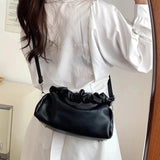Women's PU Leather Shoulder Bag Crossbody Summer Handbag Tote Purse