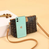 Geometric Print Crossbody Handbag for Women