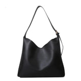 Women Shoulder Bags Casual PU Leather Bucket Bolsa