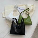 PU Leather Armpit Bag Women Handbags Vintage Shoulder Bags