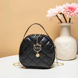 Women's Diamond Lattice Crossbody Handbag