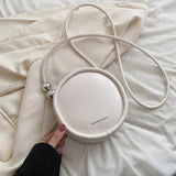 Leather Crossbody Sling Bag for Women Summer Shoulder Handbag