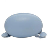 Green Round Handbag High PU Leather Crossbody Bag
