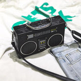 Retro Radio Shape Bag Ladies Handbag Shoulder Bag