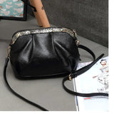 Vintage Women's Shoulder Bag Rtro Messenger Crossbody Handbag PU Leather
