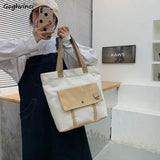 Canvas Shoulder Bag for Women