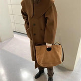 Shoulder Bags Women Large Capacity Wide Strap Autumn All-match Casual Totes