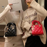 PU Leather Women's Handbag Chain Shoulder Messenger bags