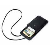 Small Leather Shoulder Crossbody Bag Bee Touch Screen Phone Purse