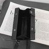 Thick Chain Casual Messenger Bag Hip Hop Handbag Mini Shoulder Bag