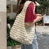 Canvas Tote Handbag Large Capacity Women's Bag 8S030