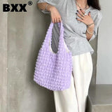 Canvas Tote Handbag Large Capacity Women's Bag 8S030