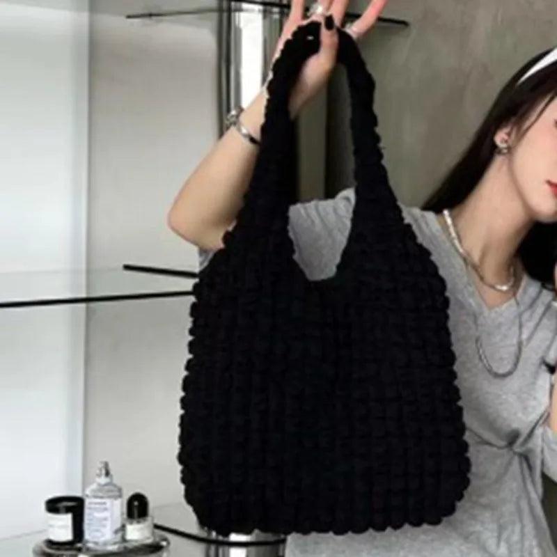 Canvas Tote Handbag Large Capacity Women's Bag 8S030