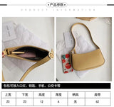 Small PU Leather Shoulder Bag for Women 2021