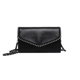 Leather Messenger Bag Small Shoulder Purse Crossbody Handbag