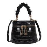 Stone Pattern Shoulder Bag for Women Crossbody Purse