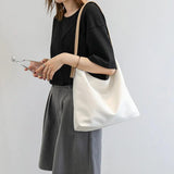 Large Capacity Women Shoulder Bag Nylon Tote Handbag Big Shopping Bags