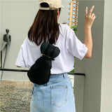 Puppy Cat Shoulder Bag Women Purses Handbags Crossbody Fun Clutch Animal Bag