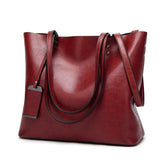 Leather Shoulder Messenger Bag Women Handbags