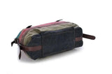 Striped Womens Handbag Rainbow Shoulder Bag Casual Crossbody Bag