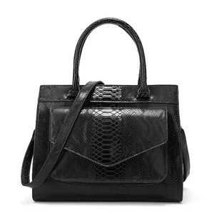 Snakeskin Portable Bag Women's Shoulder Handbag