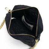 Spain Style Women Shoulder Bag Leather/Nylon Crossbody Commuting Bag