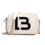Spain Style Women Shoulder Bag Leather/Nylon Crossbody Commuting Bag