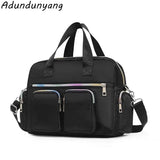 Waterproof Women Nylon Oxford Handbag Ladies Tote Bag Casual Shoulder Bag