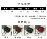 Soft Leather Chain Shoulder Bag