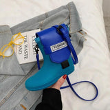 Leather Phone Shaped Shoulder Bag For Women Purses And Handbags