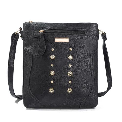 Double Layer Shoulder Bag High PU Leather Women Messenger Bags