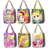 Lady Georgie Cartoon Shoulder Shopper Handbag Women Satchel Bag