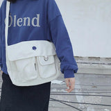 Moon Large Capacity Messenger Handbags Casual Ulzzang Women's Shoulder Bags